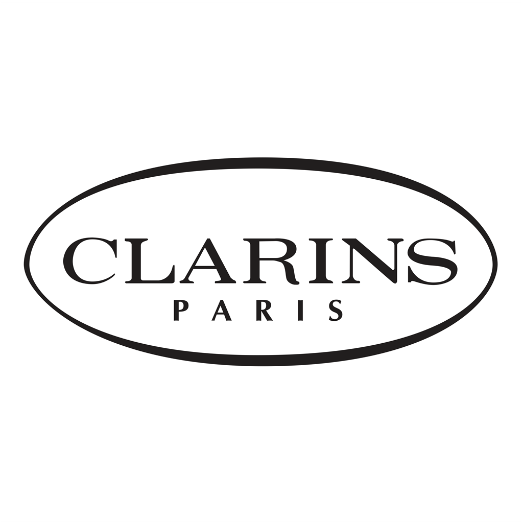 Clarins logotype, transparent .png, medium, large
