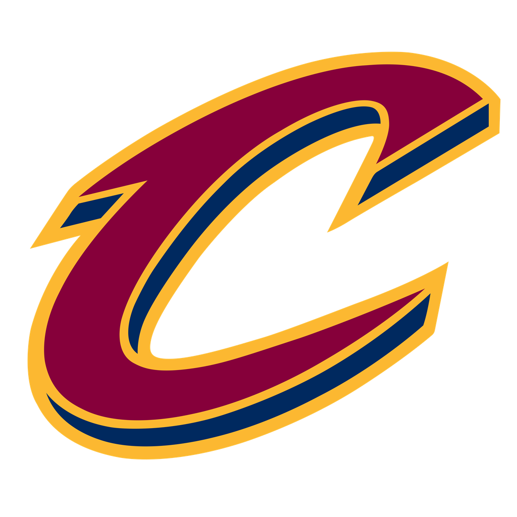 Cleveland Cavaliers logotype, transparent .png, medium, large