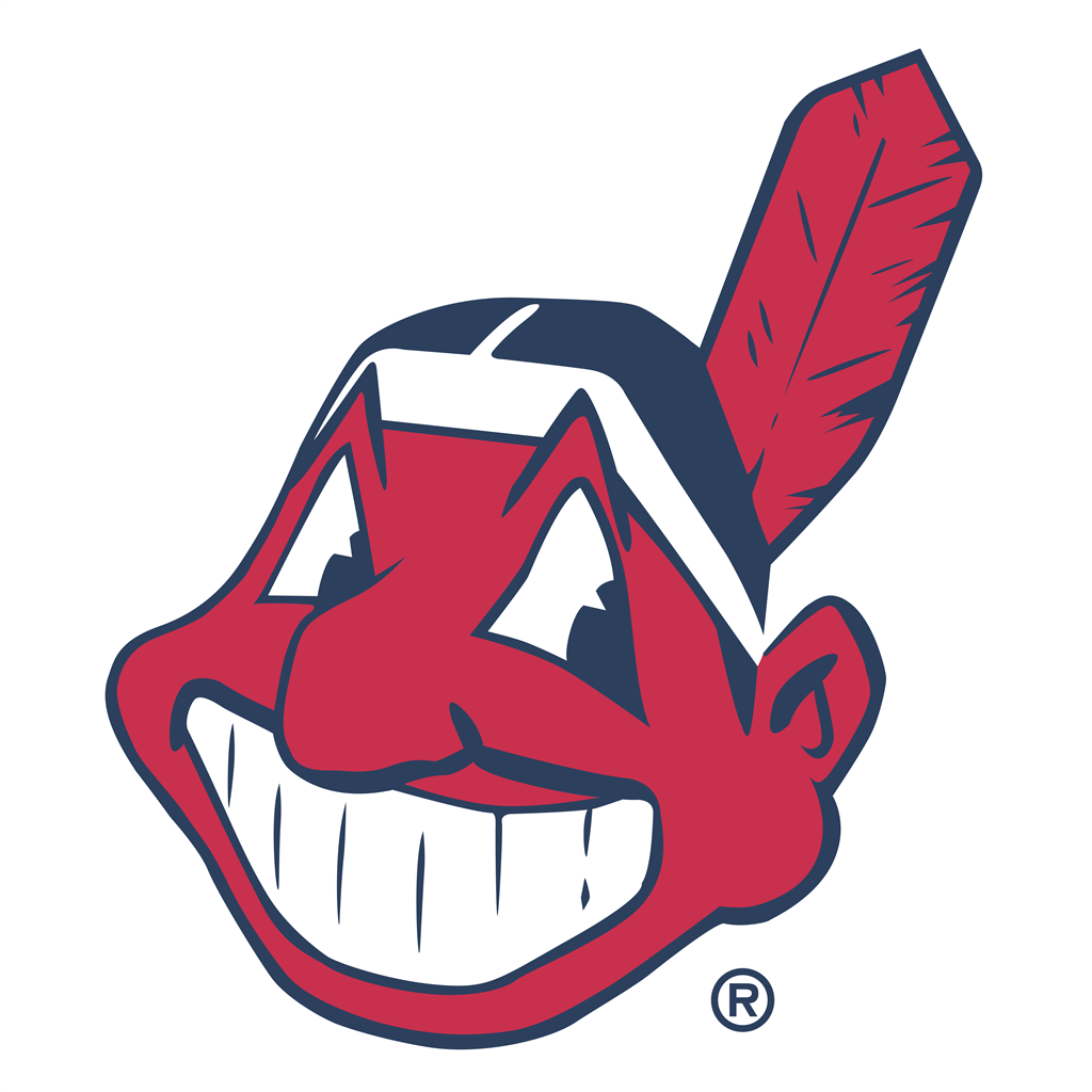 Cleveland Indians logotype, transparent .png, medium, large
