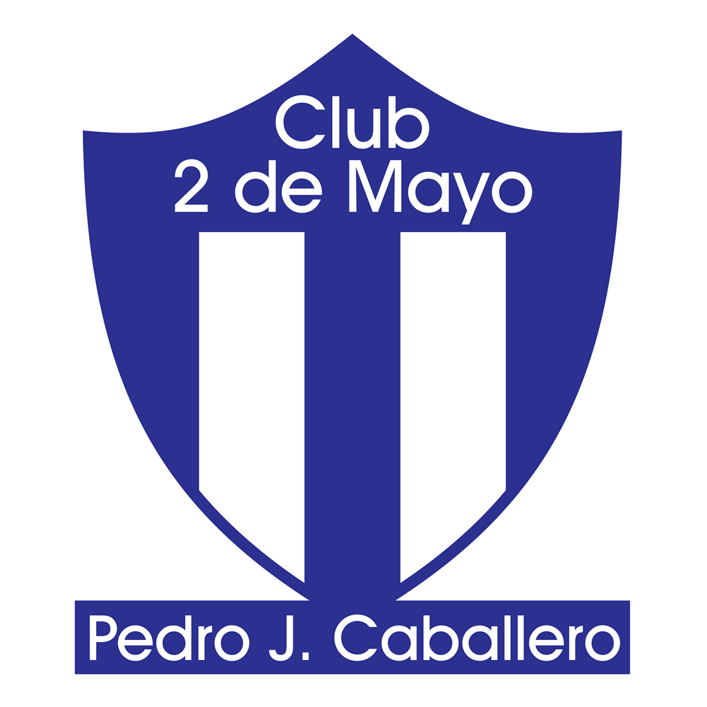 Club 2 de Mayo de Pedro Juan Caballero logotype, transparent .png, medium, large