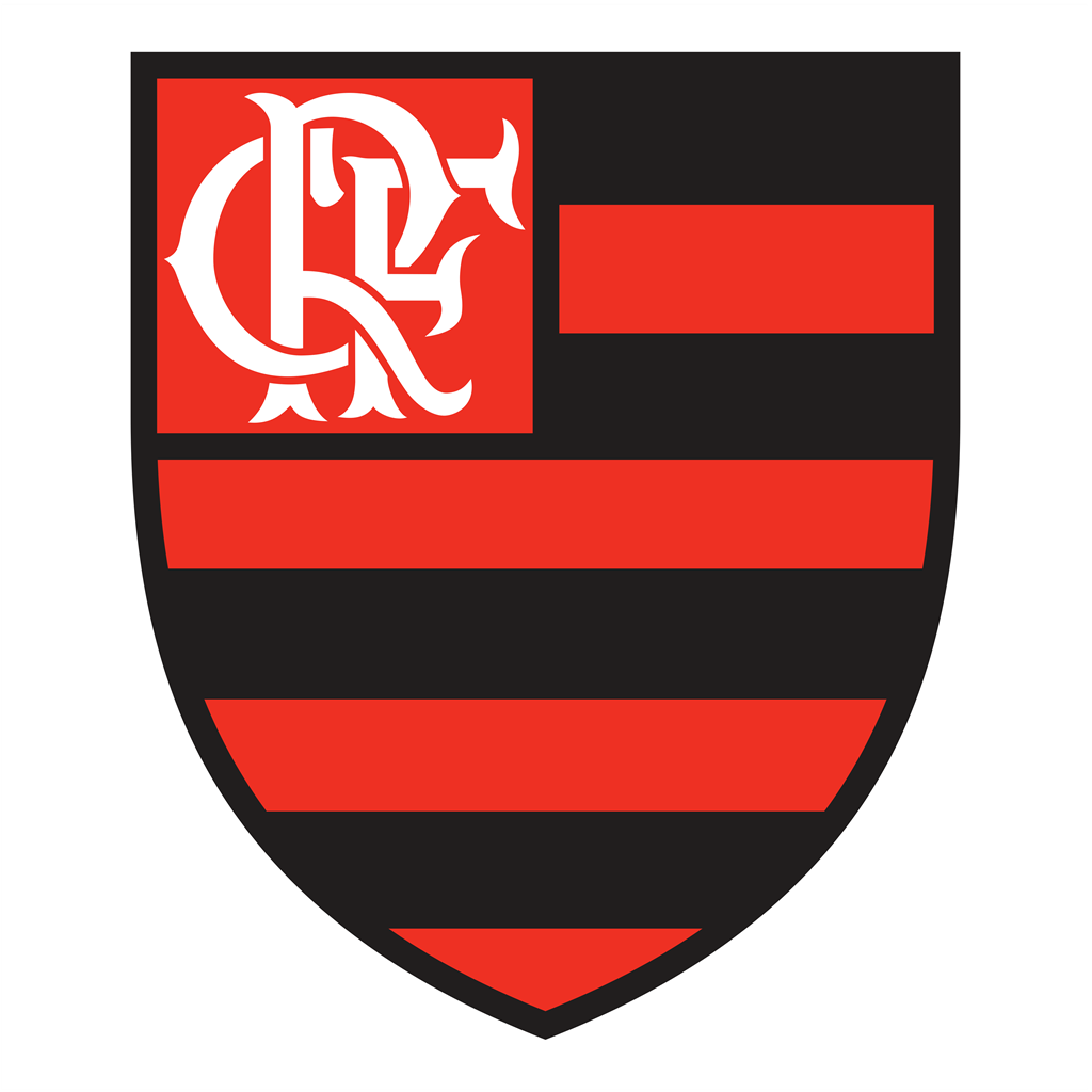 Clube de Regatas Flamengo do Rio de Janeiro RJ logotype, transparent .png, medium, large