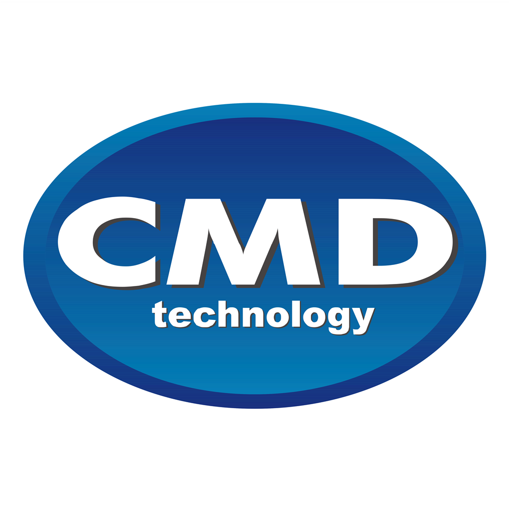 CMD Technology logotype, transparent .png, medium, large
