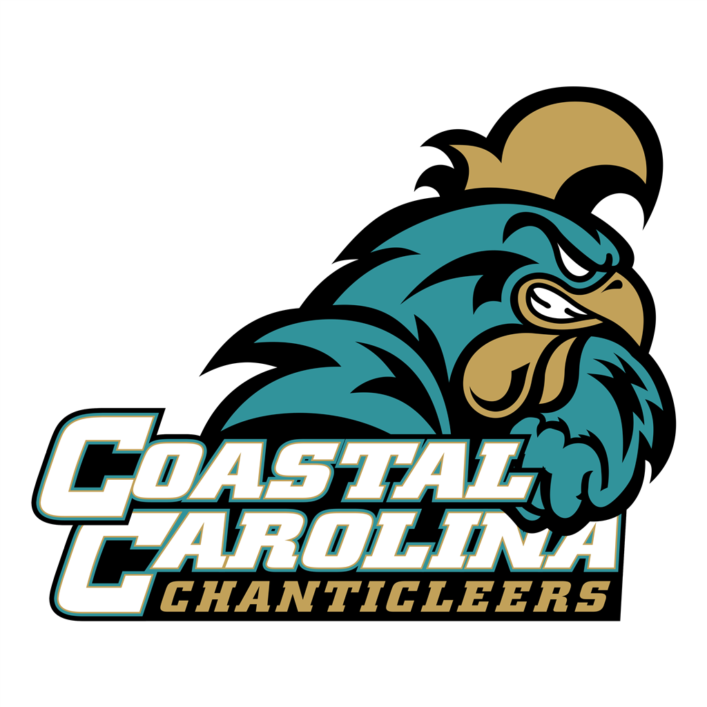 Coastal Carolina Chanticleers logotype, transparent .png, medium, large