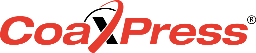 CoaXPress logotype, transparent .png, medium, large