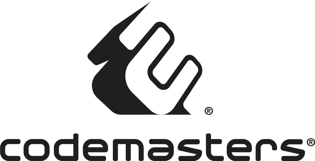Codemasters logotype, transparent .png, medium, large