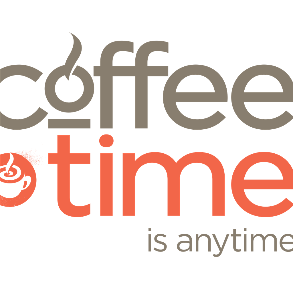 Coffee Time logotype, transparent .png, medium, large