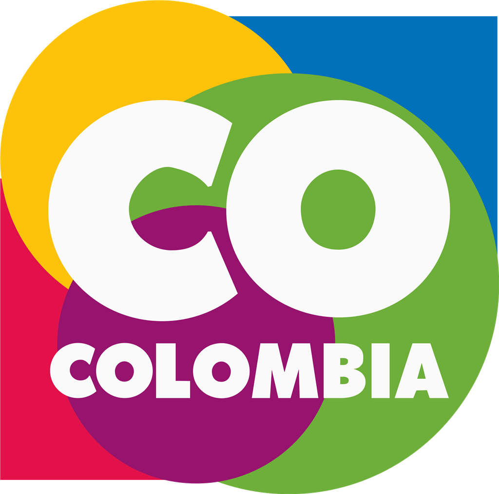 Colombia logotype, transparent .png, medium, large