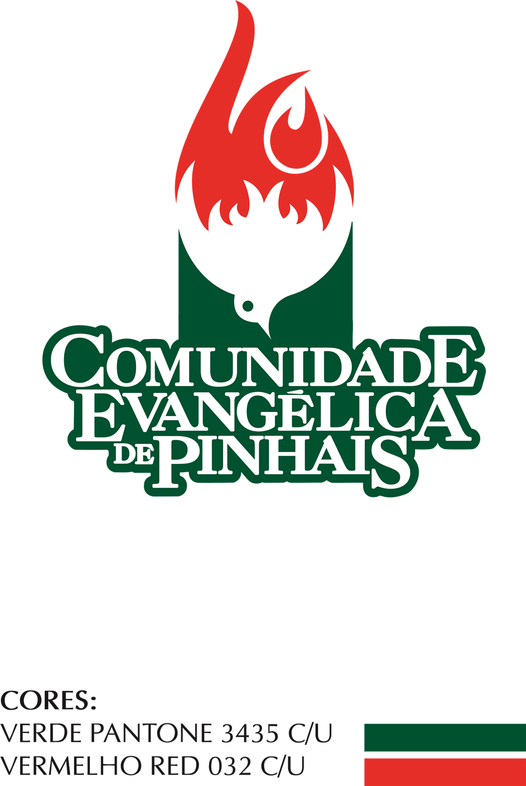 Comunicade de Pinhais logotype, transparent .png, medium, large