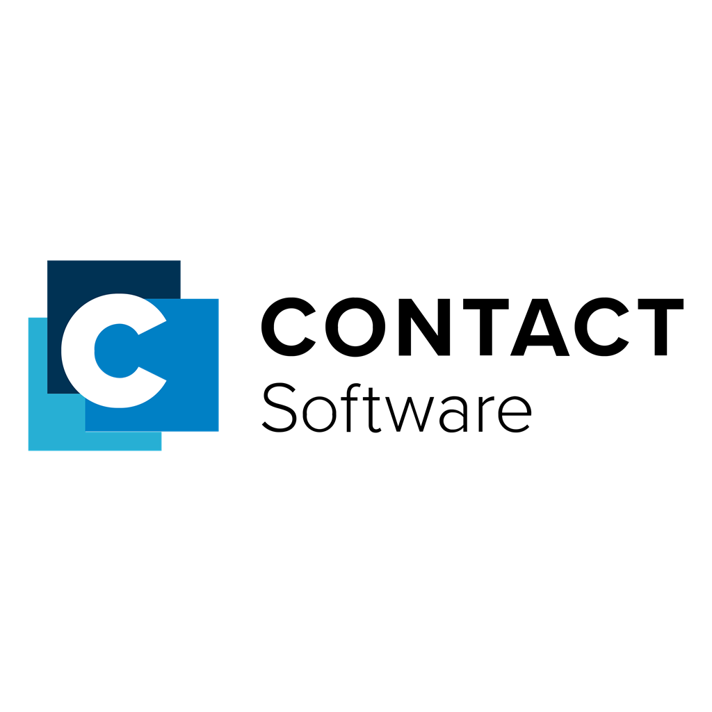 CONTACT Software logotype, transparent .png, medium, large