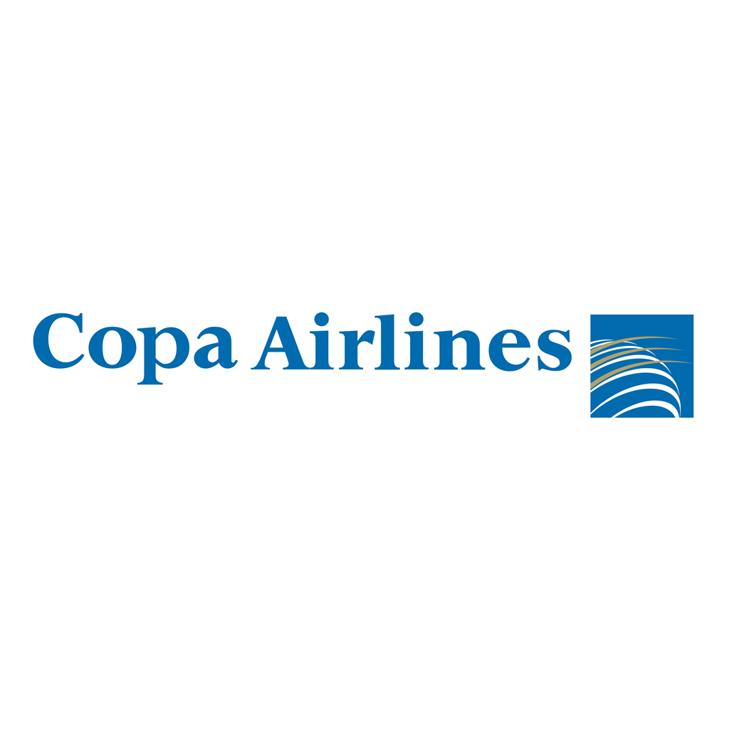 Copa Airlines logotype, transparent .png, medium, large