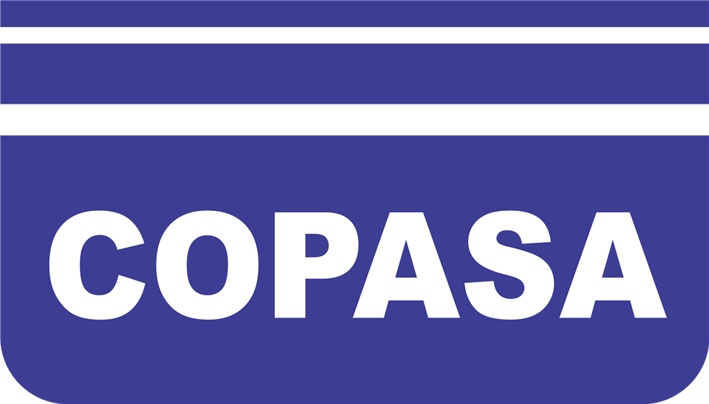 COPASA logotype, transparent .png, medium, large