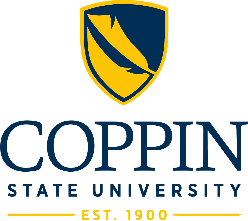 Coppin State University logotype, transparent .png, medium, large