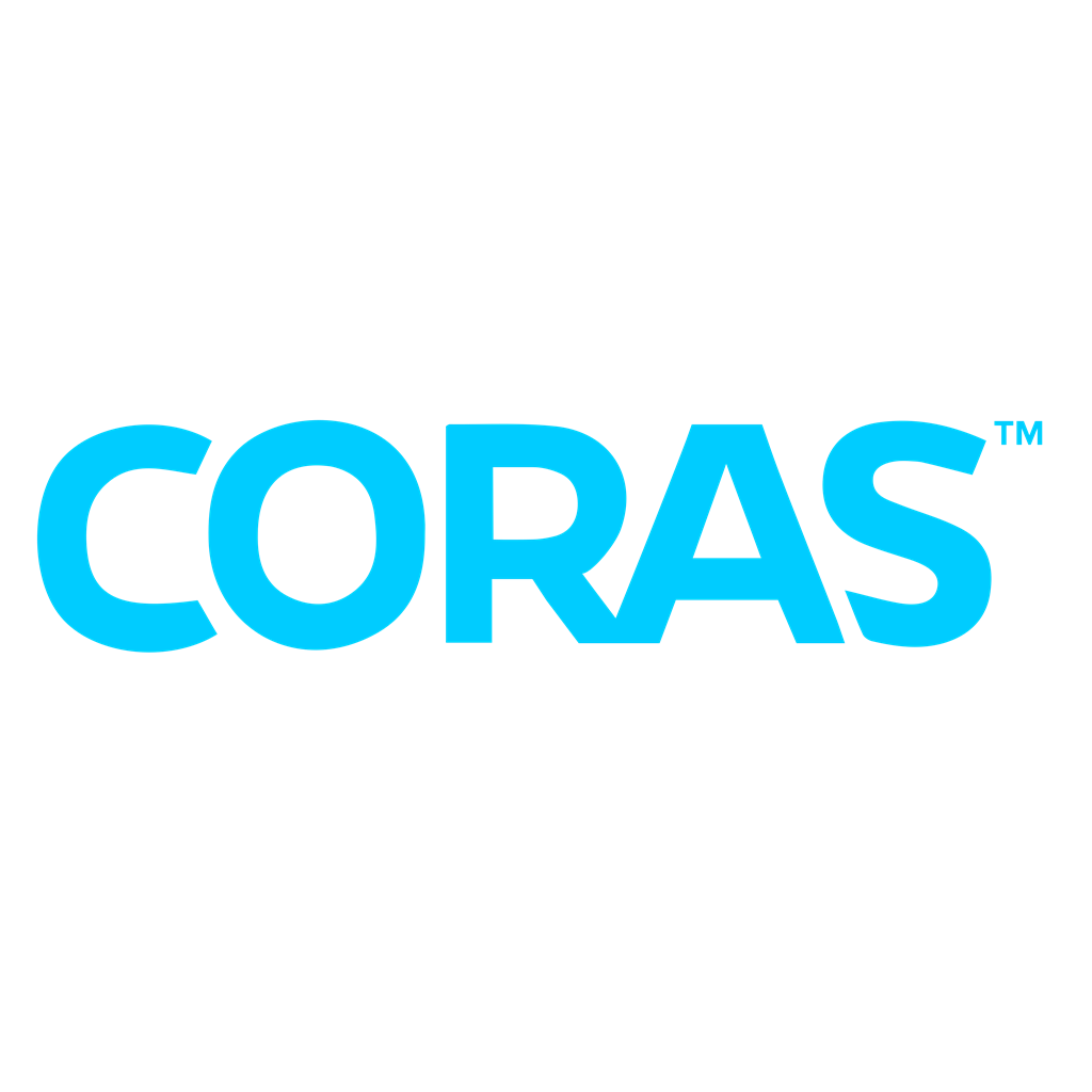 Coras logotype, transparent .png, medium, large