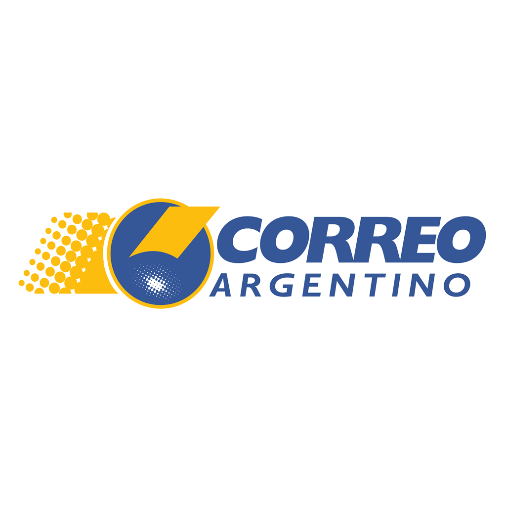 Correo Argentino logotype, transparent .png, medium, large