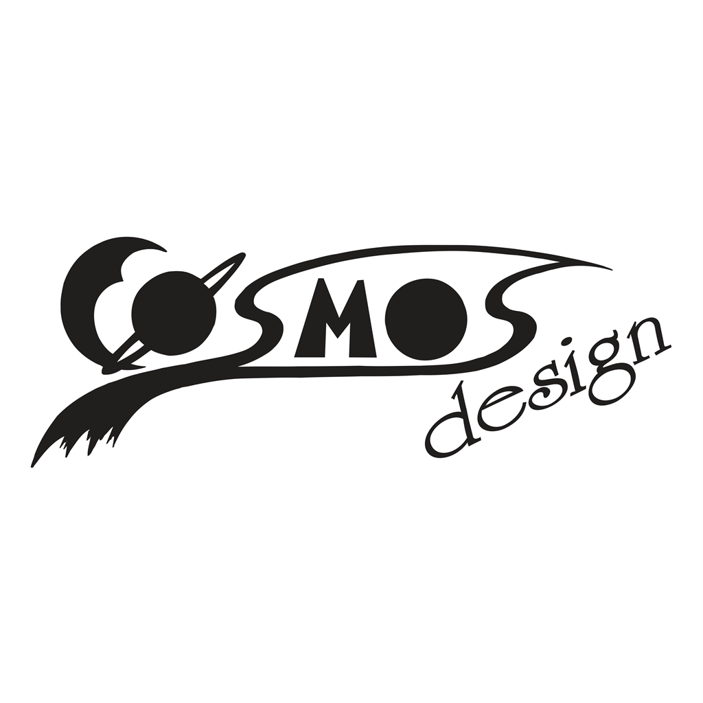 Cosmos logotype, transparent .png, medium, large