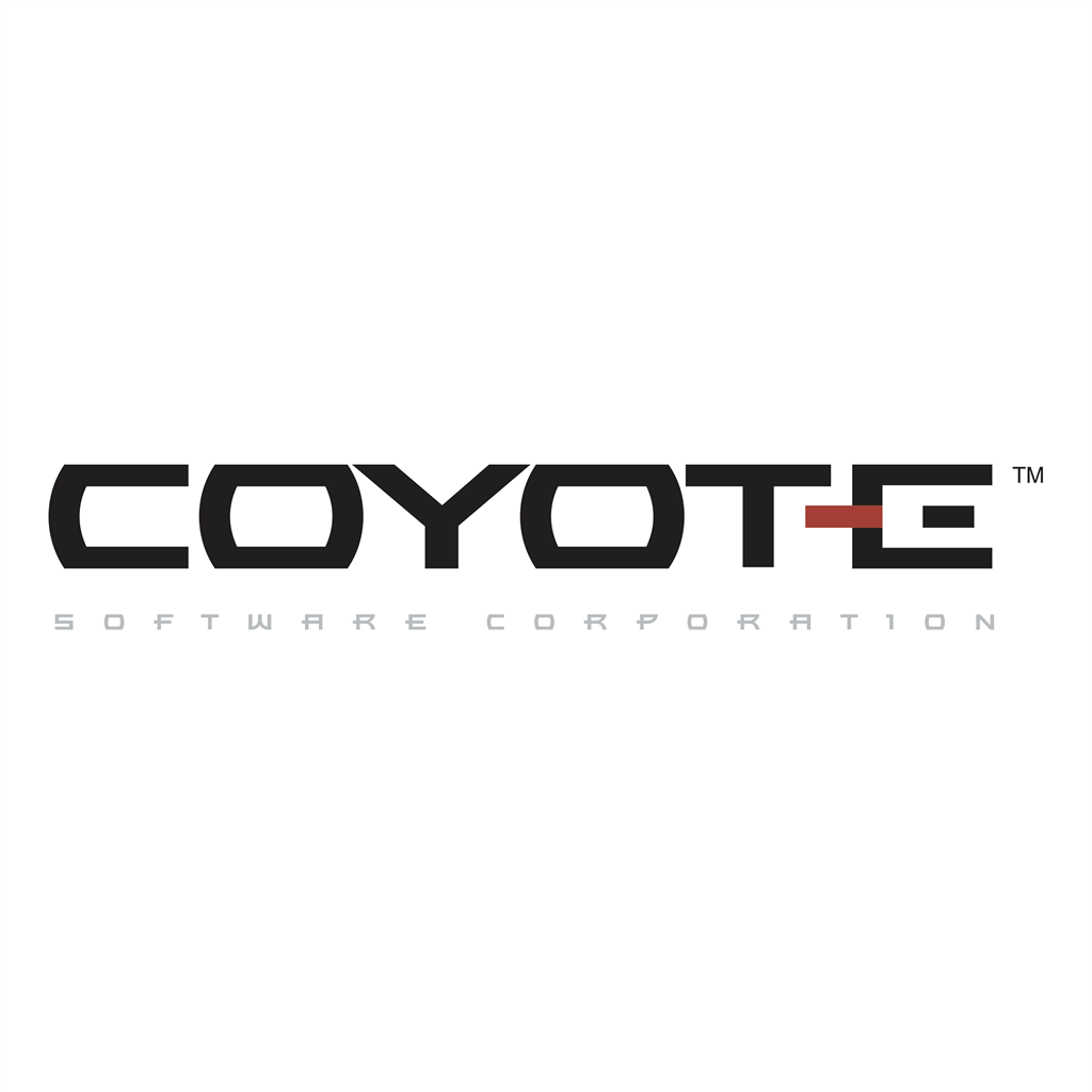 Coyote Software logotype, transparent .png, medium, large