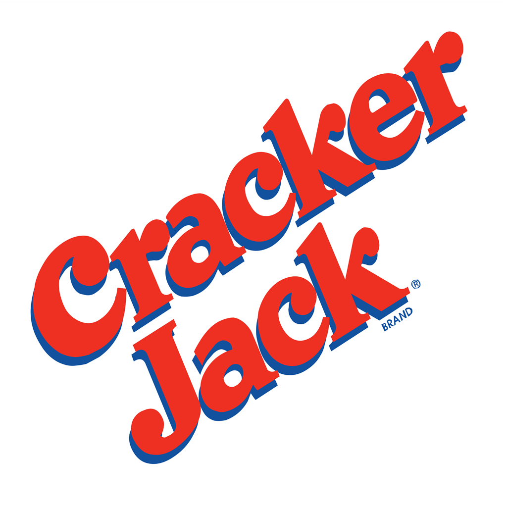 Cracker Jack logotype, transparent .png, medium, large