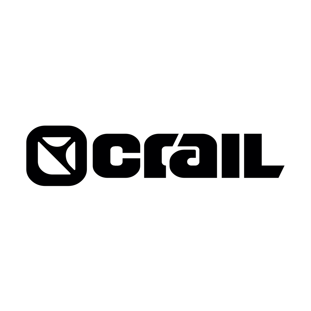 Crail Trucks logotype, transparent .png, medium, large