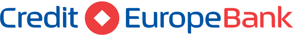 Credit Europe Bank logotype, transparent .png, medium, large