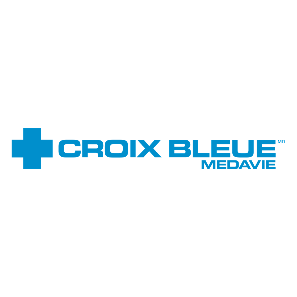 Croix Bleue Medavie logotype, transparent .png, medium, large
