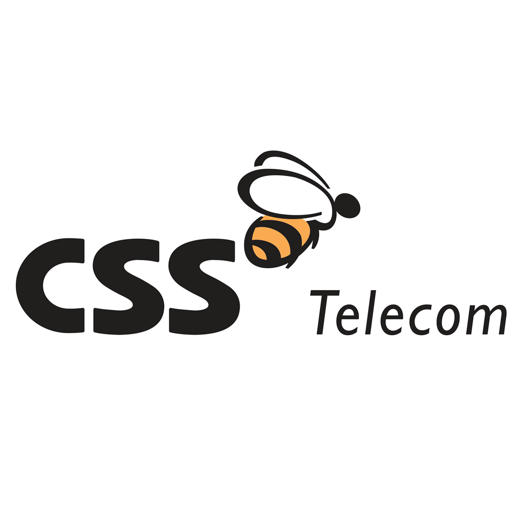 CSS Telecom logotype, transparent .png, medium, large