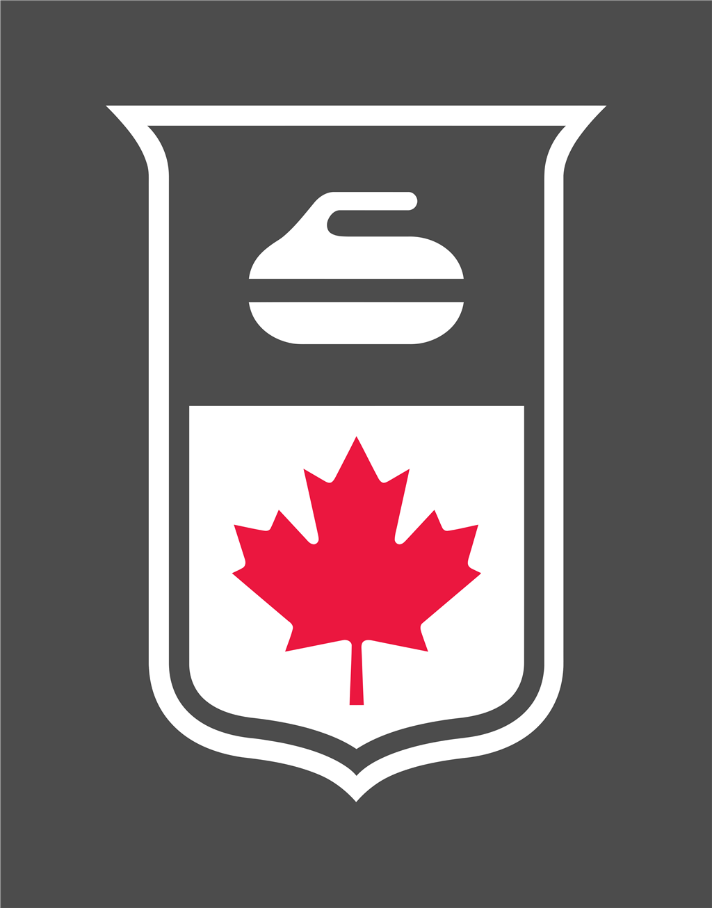 Curling Canada logotype, transparent .png, medium, large
