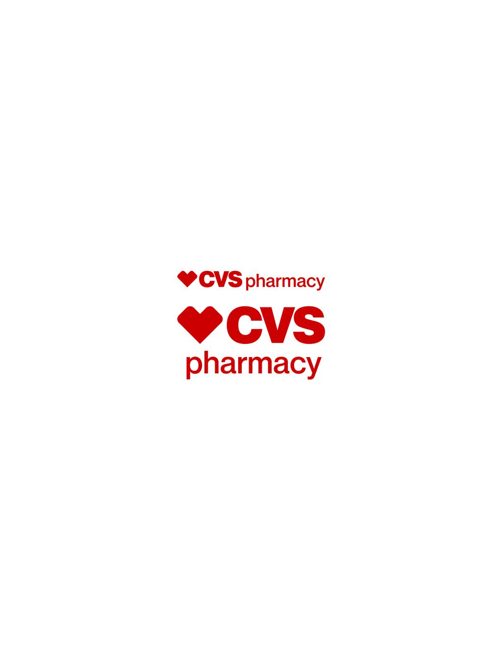 CVS Pharmacy logotype, transparent .png, medium, large