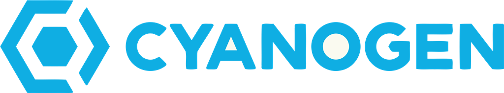 Cyanogen logotype, transparent .png, medium, large