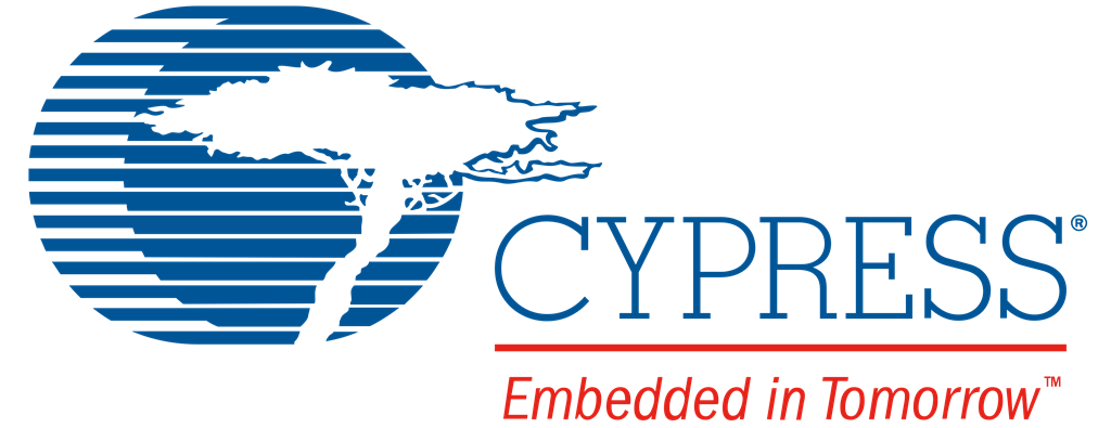 Cypress Semiconductor logotype, transparent .png, medium, large