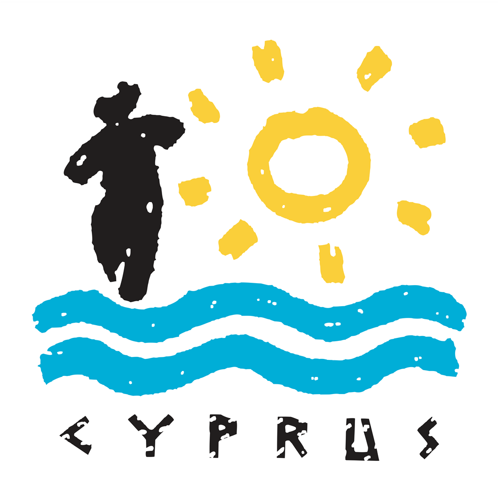 Cyprus logotype, transparent .png, medium, large