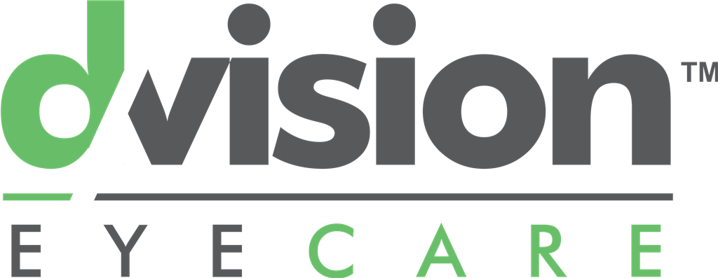 D Vision Eyecare logotype, transparent .png, medium, large