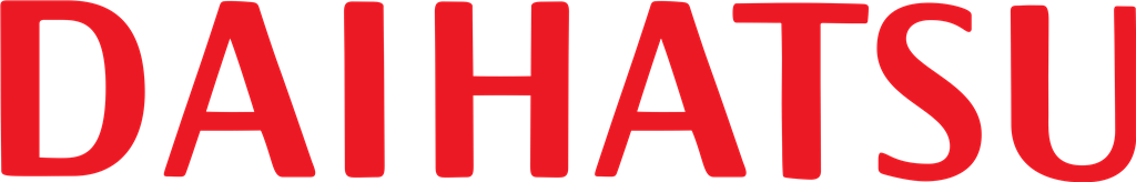 Daihatsu logotype, transparent .png, medium, large
