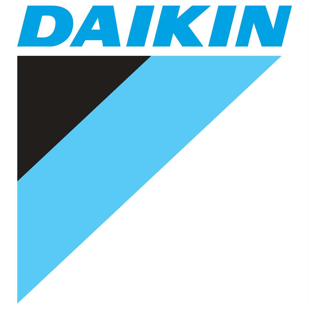 Daikin logotype, transparent .png, medium, large