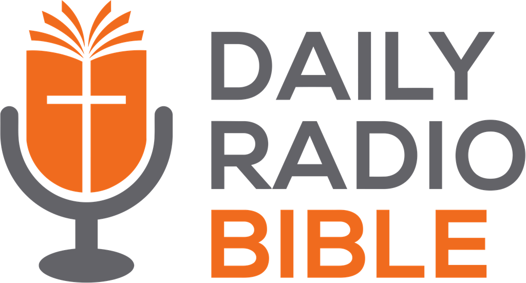 Daily Radio Bible logotype, transparent .png, medium, large