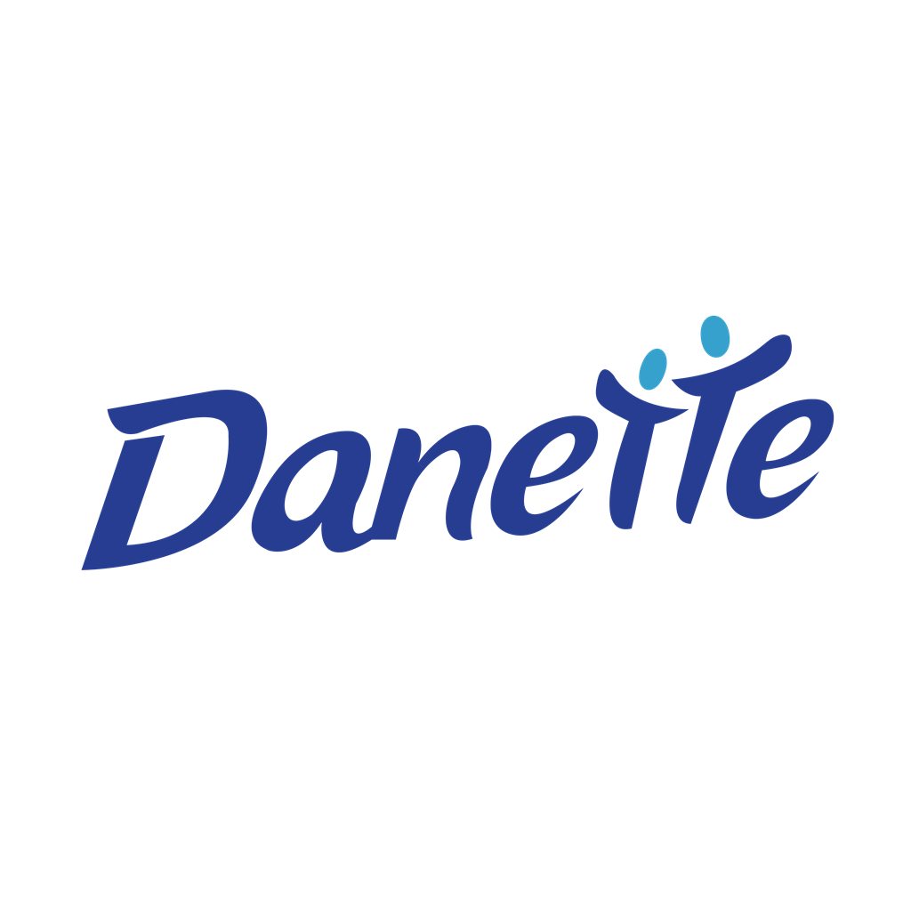 Danette logotype, transparent .png, medium, large