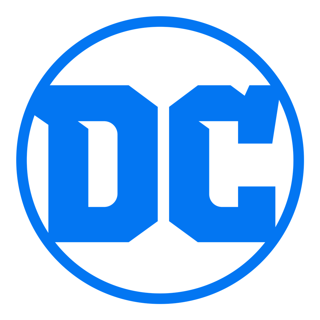 DC Comics logotype, transparent .png, medium, large