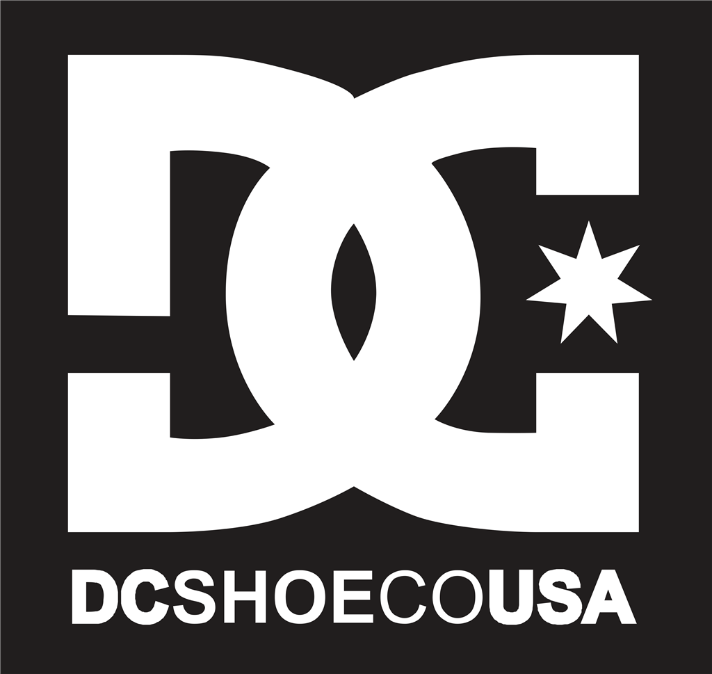 DC Shoes logotype, transparent .png, medium, large