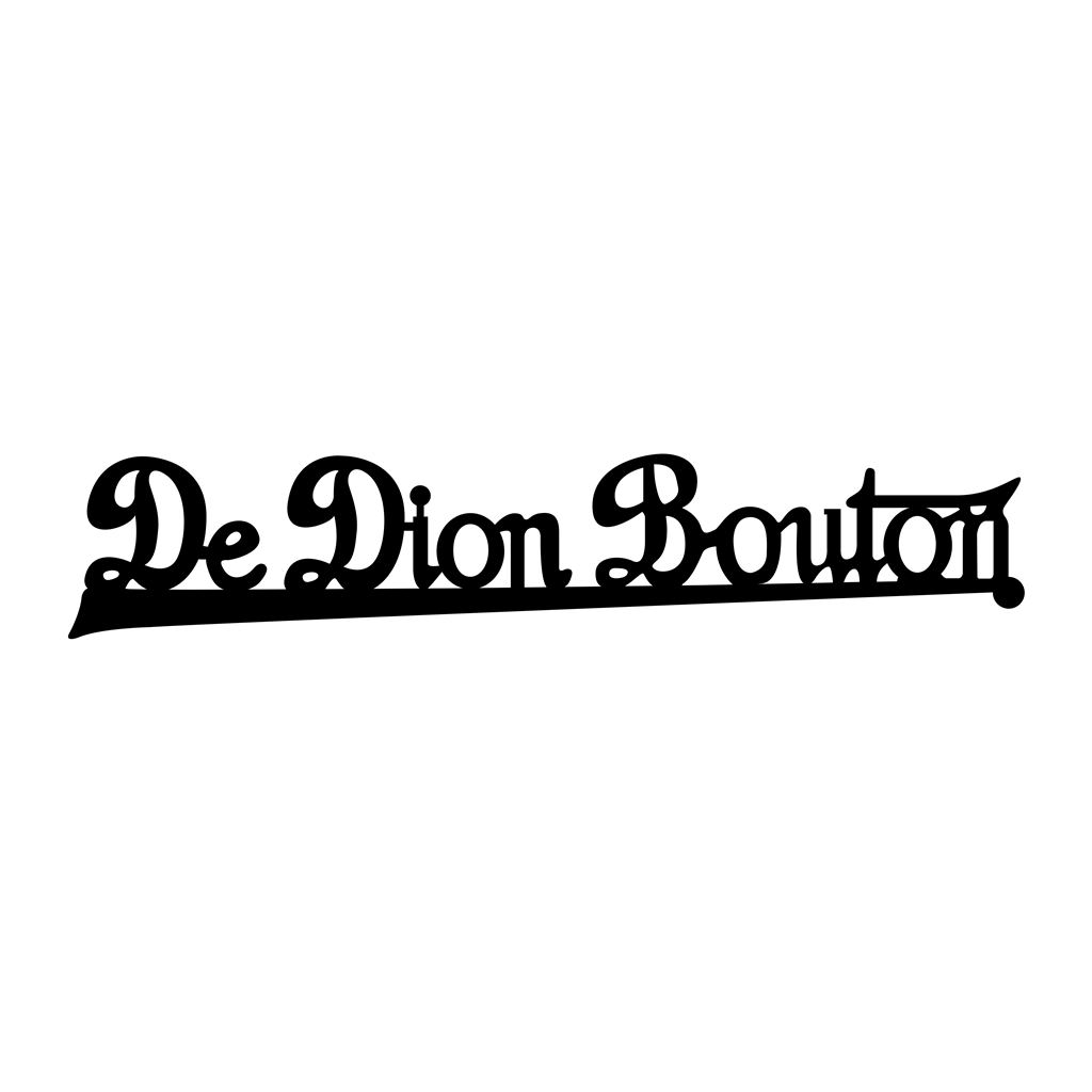 De Dion-Bouton logotype, transparent .png, medium, large