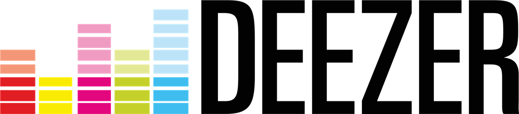 Deezer logotype, transparent .png, medium, large