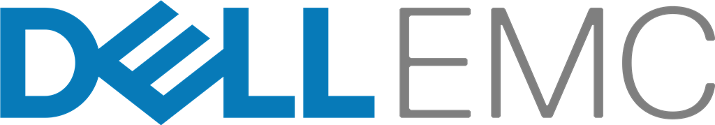 Dell EMC logotype, transparent .png, medium, large