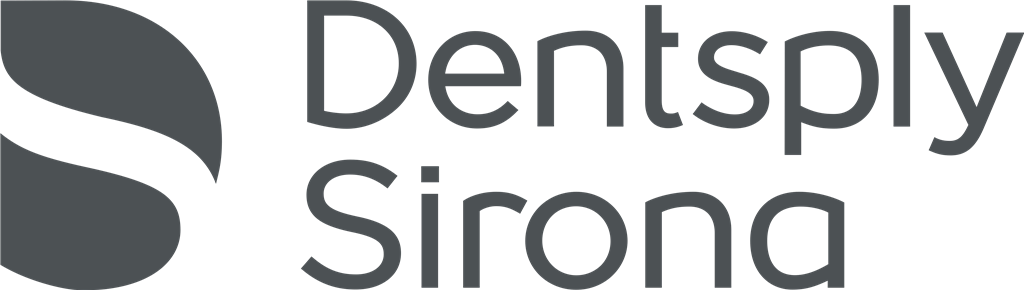 Dentsply Sirona logotype, transparent .png, medium, large