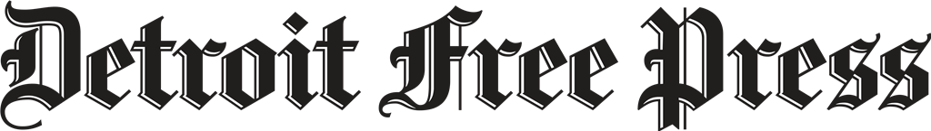 Detroit Free Press logotype, transparent .png, medium, large