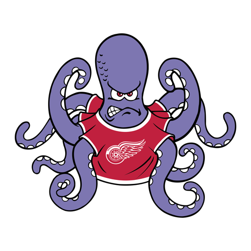 Detroit Red Wings octopus logo