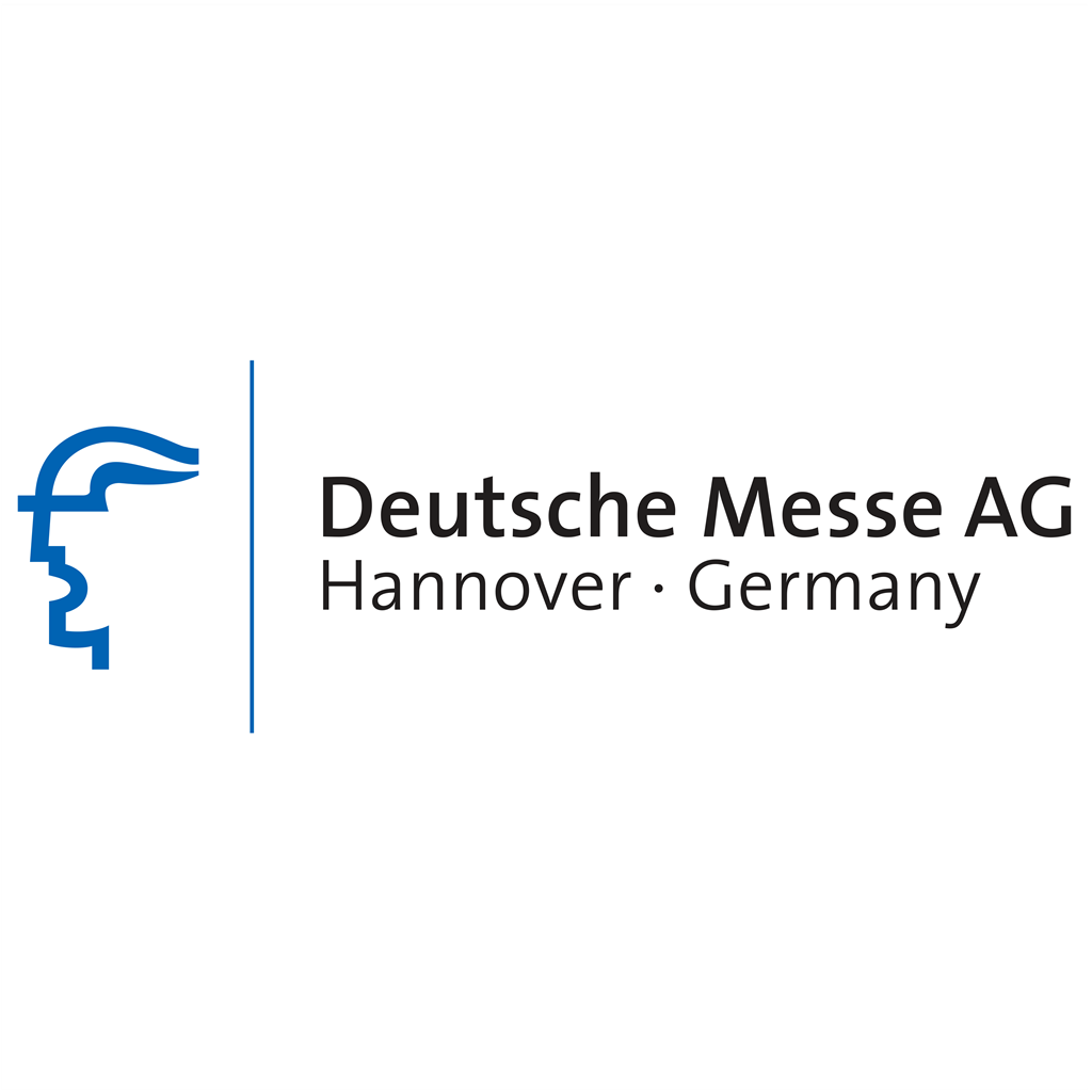 Deutsche Messe AG logotype, transparent .png, medium, large