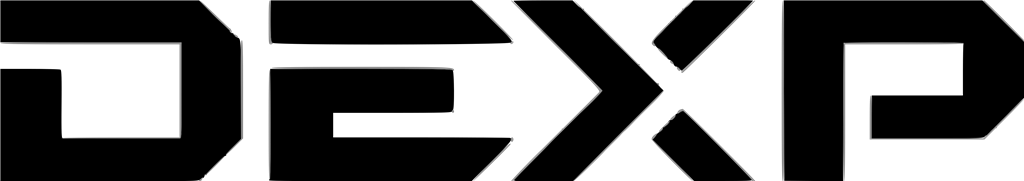 DEXP logotype, transparent .png, medium, large
