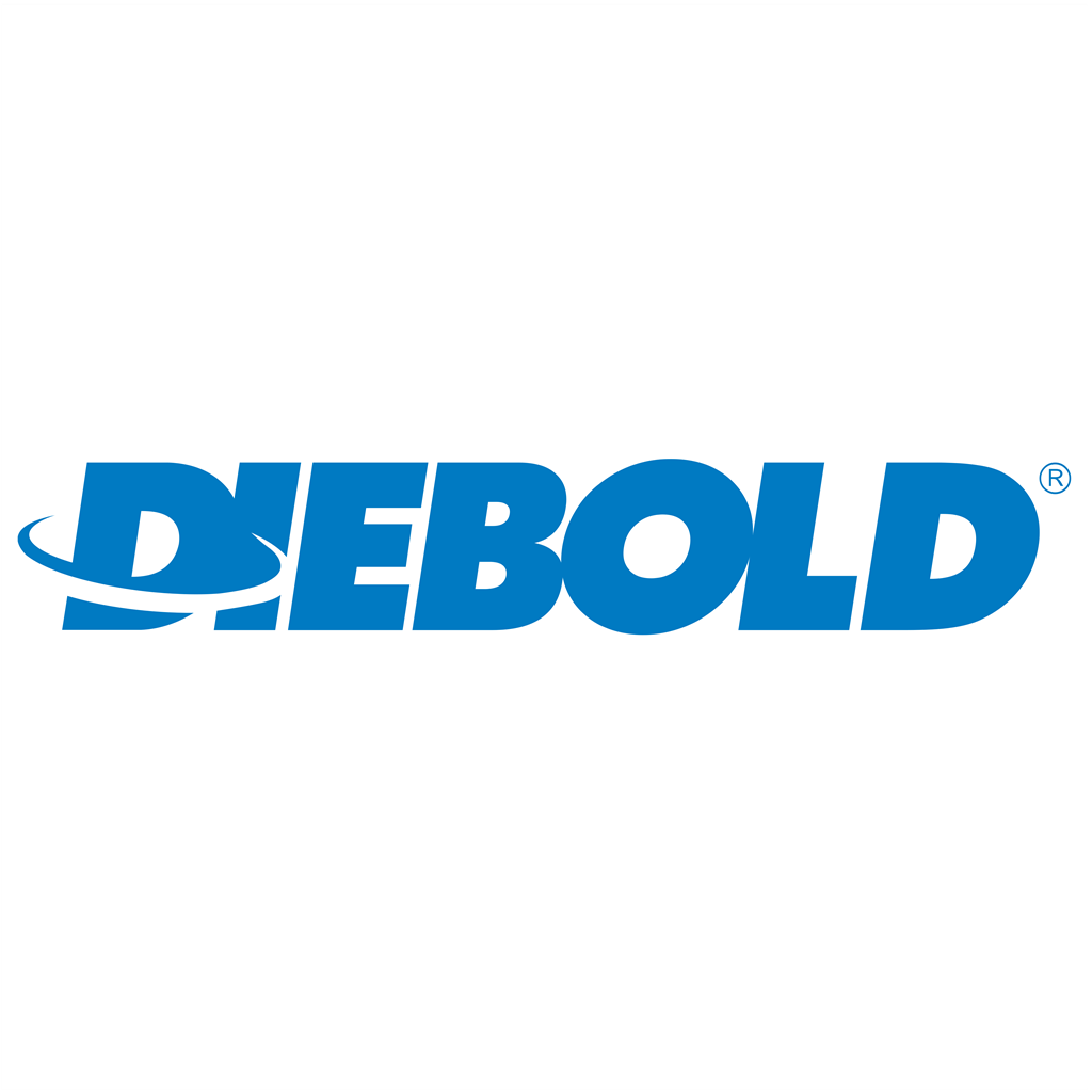Diebold logotype, transparent .png, medium, large