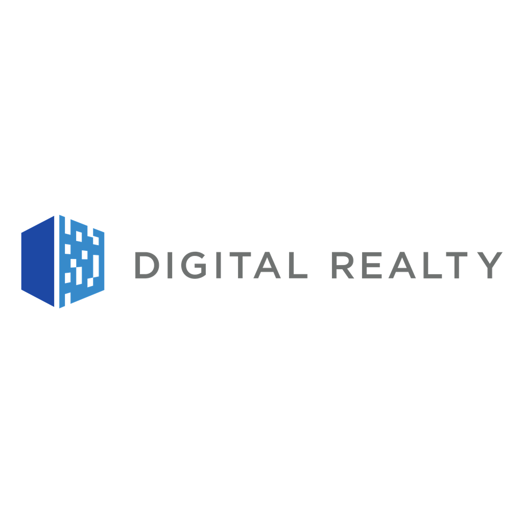 Digital Realty logotype, transparent .png, medium, large