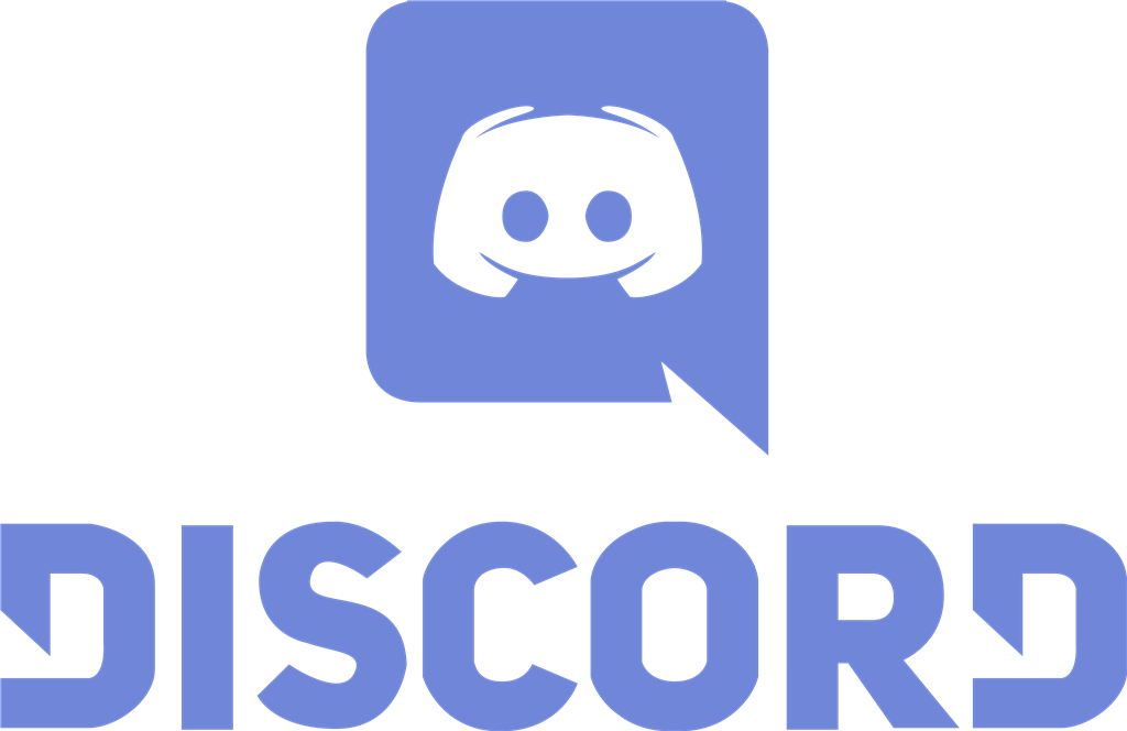 Discord logotype, transparent .png, medium, large
