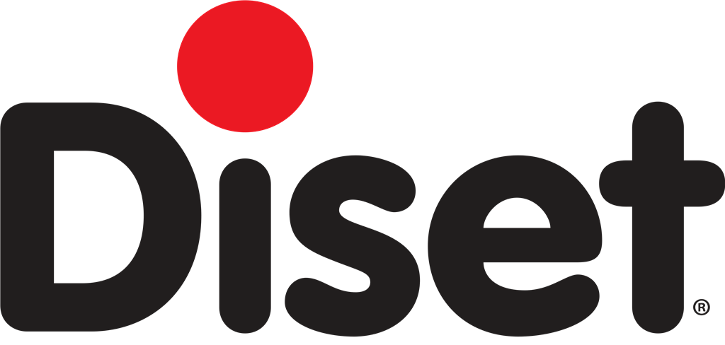 Diset logotype, transparent .png, medium, large