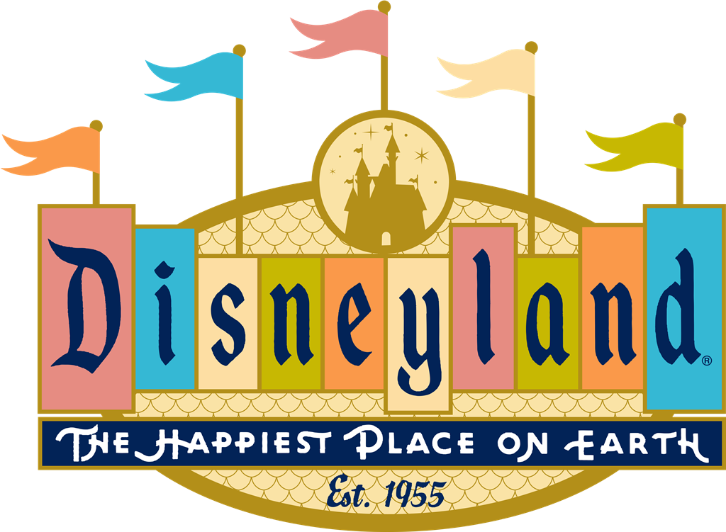 Disneyland logotype, transparent .png, medium, large